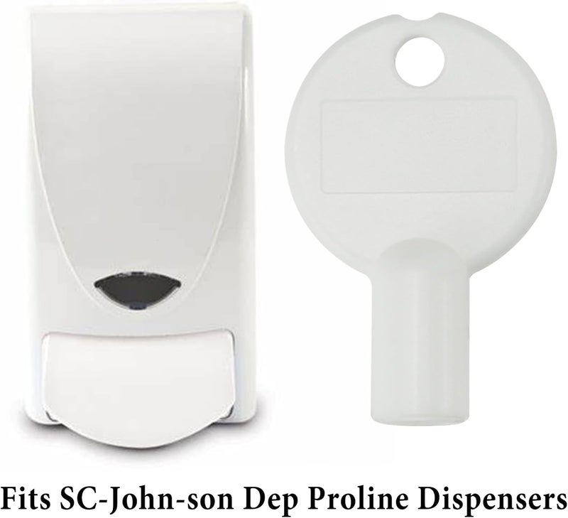 gradora 2PCS Soap Dispensers Keys for De-b SBS Proline SC John-Son Proline Dispensers WHB1LDS TWH1LDS 91128 TBK1LDS 98123 MSS1LDS WYH1LDS WRM1LDS RSH1LDS - Image 5